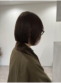 ぱつっとボブ