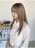 ハイトーンベージュナチュラルレイヤー
