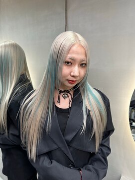 ソル バロール 表参道(SOL .valor) ネビージュ[表参道駅/青山/ケアブリーチ/ダブルカラー]