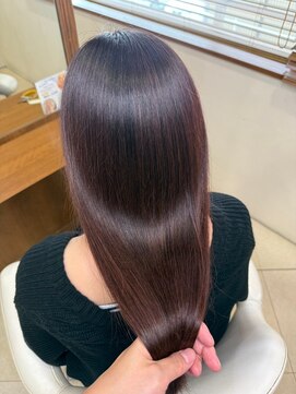 イーストハムネオ(EAST HAM NEO) イルミナカラー/透明感ベージュピンク/艶髪/岐阜EAST HAM NEO