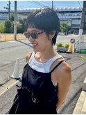 オン眉ショート