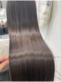 オリーブブラウン×ロングヘア☆髪質改善トリートメント