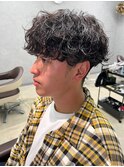 鹿児島シャドウパーマフェザーパーマ波巻きパーマスペインカール