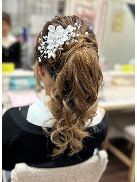 レインボー(setsalon) ポニーテール