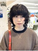 ウルフパーマ/ショートパーマ/ボブパーマ/くるくるパーマ