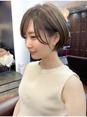 【畑中正敏】愛されショートボブ艶髪/似合わせカット