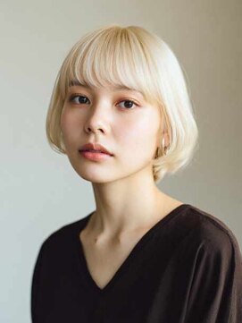 トクテ 吉祥寺(tokute) くびレイヤーエモージュグレージュカラーくびれショート/吉祥寺