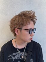 ルースト 西院店(ROOST)&nbsp;スパイキーショート×ミルクティーベージュ