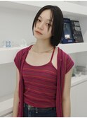 ステップカットボブ