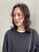 ルクバト(RUKBAT)&nbsp;medium / perm / red brown color