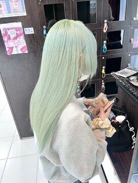 プライズ 錦糸町北口店(prize) ミントカラー/ハイトーン/ミントグリーン【錦糸町北口】kana