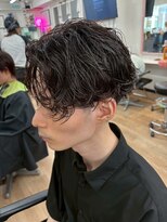 グッドタイムエフティフィフス 横浜西口(GoodTimes ft.fifth)&nbsp;横浜西口メンズマッシュ波巻きパーマツイストパーマメンズパーマ
