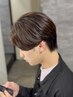 【初めての方に人気No.5】メンズカット+地毛風ストレート￥18000→￥10000