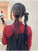 イベントにぴったり◎ツインアレンジ