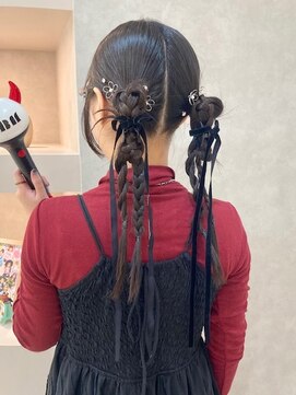 イベントにぴったり◎ツインアレンジ