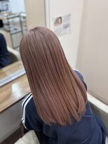 フェニーチェ オン ザ ビーチ(FENICE on the beach)&nbsp;ピンクベージュ#髪質改善#髪質改善カラー#前髪#韓国