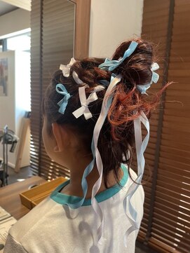 ラプチャー 上小田井(RAPTURE) 卒業式、成人式ヘアセット