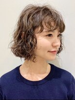 ピークアブー 原宿ハラカド(PEEK-A-BOO)&nbsp;ボブパーマ/カーリーヘア/癖毛くせ毛/前髪あり/簡単スタイリング