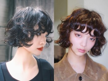 ユルク トウキョウ(jurk tokyo)の写真/JURKなら乾かすだけで可愛いドライパーマが叶う◎無造作をつくりこむ抜け感パーマ・ボブパーマが人気！
