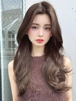 アグ ヘアー ロッソ 福島矢野目店(Agu hair rosso) 《Agu hair》ダークショコラレイヤー×numberA.ヒートケアミルク