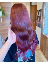 アレス ヘアーリビング ARES・HAIRLIVING チェリーレッドカラー
