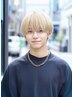 【ノリ指名限定】カット+抜きっぱなしブリーチ ￥22000
