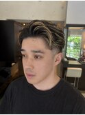 毛流れオールバック