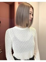 ネンドヘアー(nendo_hair) ボブ/ベージュカラー