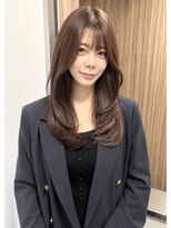 リエル 札幌大通(Lielle)&nbsp;レイヤーカット/ヘーゼルベージュ