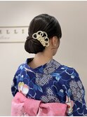 上品シニヨン◎和装ヘアセット|20代|30代|40代