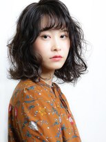 モードケイズ 本厚木(MODE K's)&nbsp;【MODEK's厚木】黒髪ヘルシーレイヤー×ふわふわデジタルパーマ