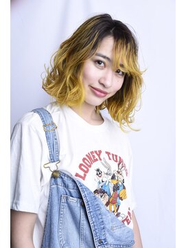 ヴォーグ 春日井高蔵寺店(VOGUE) ”VOGUE”ゴールドボブ｜20代/30代/40代