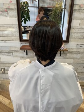 ヘアーヒール 青砥店(HAIR heal) ローレイヤーショートボブ