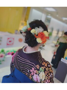 ジェイクラブ 土橋店(J CLUB) 袴の着付け&ヘアアレンジ☆