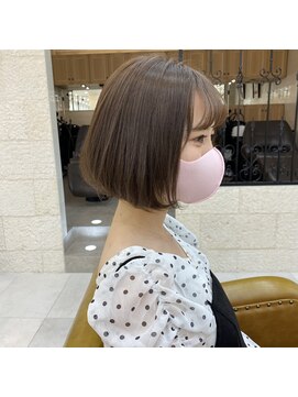 ティンク 天神(Tink) Masaki担当 丸みボブ♪