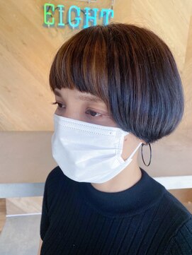 エイト 沖縄豊崎店(EIGHT toyosaki) お客様スナップ　ブロックハイライト