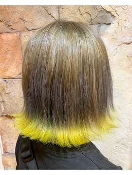 クレドガーデン 柏(CRED GARDEN) グレージュビビットカラー☆ビタミンカラーテイルイエロー