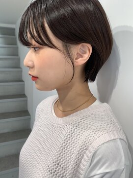 ホーム(HOME) 【HOME 下北沢】ショートボブ×ツヤ