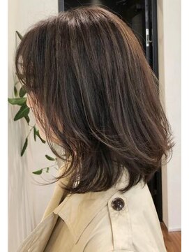 ネックス 表参道本店(nex) nex表参道 ハイライトカラー 白髪 ベージュ