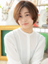 カバーヘア イヴ 戸頭店(COVER HAIR EVE)&nbsp;アップバング大人ハイライト小顔フレンチボブc戸頭20代30代40代