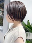 ショートヘア × アッシュブラウン[三軒茶屋]