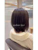 オーブ ヘアー レナ 広島可部店(AUBE HAIR lena)&nbsp;オリーブブラウン