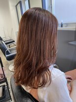 ニュー 本川越(new.)&nbsp;<ブリーチ>カシスオレンジ×ブラウン×髪質改善