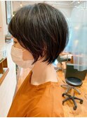 ショートボブ/ミニボブ/マッシュ/切りっぱなし/柏駅