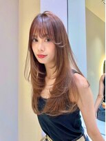 ロンド アンブル 四条烏丸(Lond ambre)&nbsp;韓国風フェザーバングとレイヤーカットでトレンドを演出