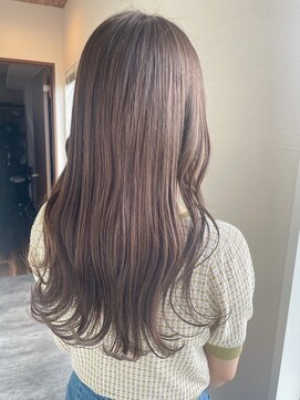 ミルヘアデザイン(mil hair design) ミルクティーベージュダブルカラーインナーカラーケアブリーチ