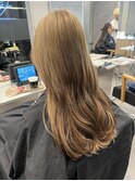 【梅田】髪質改善ベージュカラー