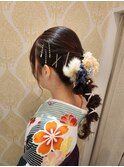 卒業式袴　着付け＋ヘアセット