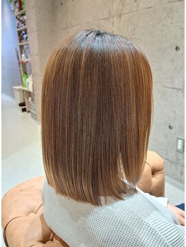 アンドヒア 淀屋橋店(and.here) 髪質改善　艶髪縮毛矯正