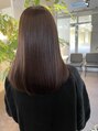 フラッグ ヘアー 天神西通り店(Flag HAIR)&nbsp;髪質改善でツヤのある愛されヘアーに☆暗め透明感カラーが◎